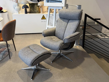 Fauteuil relax + Pouf