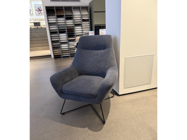Fauteuil déco gris