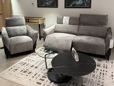 Canapé + fauteuil relax