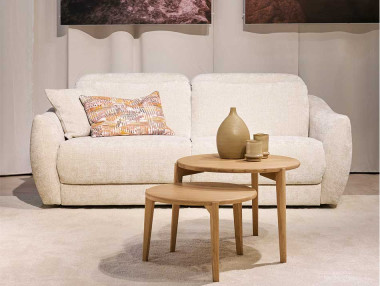 CANAPÉ FIXE TÊTIÈRES MANUELLES