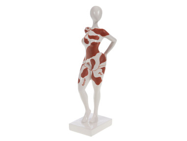 STATUE FEMME OPALINE
