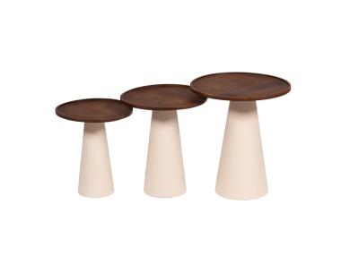 SET 3 BOUTS DE CANAPÉ