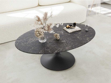 TABLE BASSE OVALE CANYON
