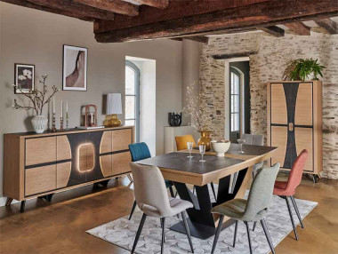 ENFILADE PORTES AVEC ÉCLAIRAGE