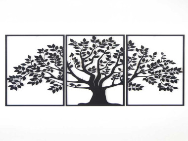 DÉCO MURALE TRIPTYQUE ARBRE