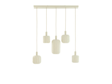 SUSPENSION 5 LAMPES TUFIA