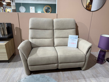 Canapé fixe 2 places
