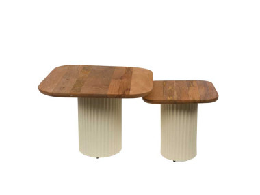 SET DE 2 BOUTS DE CANAPÉ BETSY