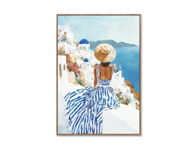 TOILE 3584 FEMME ADMIRANT...