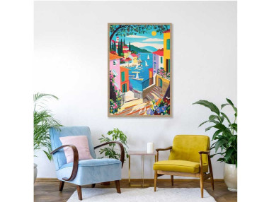 VUE MER COLORÉE 26115