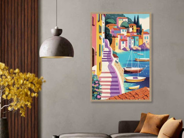 VUE MER COLORÉE 26134