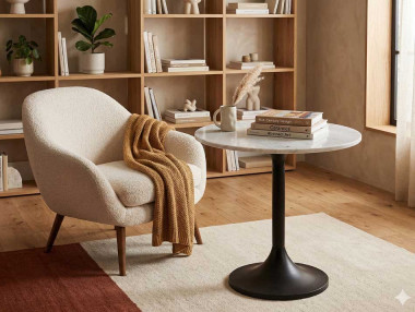 BOUT DE CANAPÉ MARBRE MM