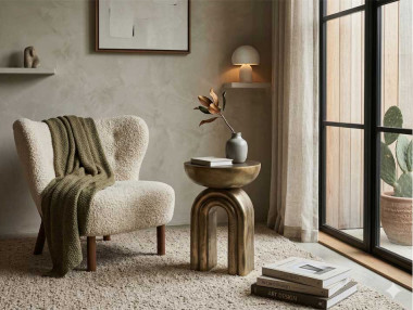 BOUT DE CANAPÉ ARC CARMEN