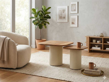 SET DE 2 BOUTS DE CANAPÉ BETSY