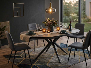 TABLE RONDE CÉRAMIQUE