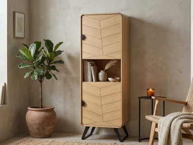 COLONNE PORTE DÉCOR CHEVRON