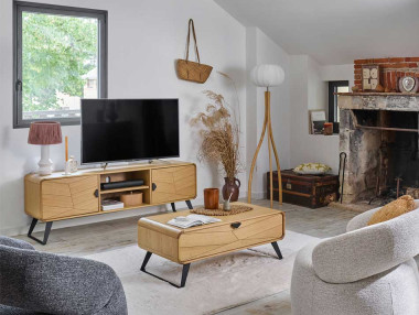 TABLE BASSE 1 TIROIR DÉCOR...