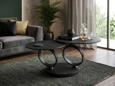 TABLE BASSE CÉRAMIQUE EOLIA