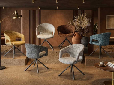 CHAISE PIVOTANTE / EDDY