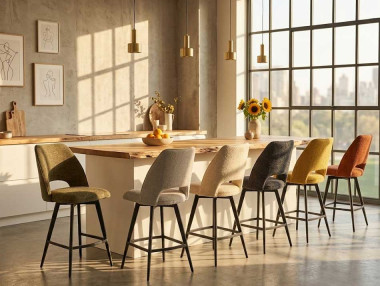 TABOURET FIXE / ROXA