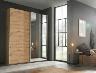 ARMOIRE 2 PORTES COULISSANTES