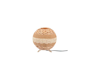 LAMPE RONDE H34 CM MOKORO