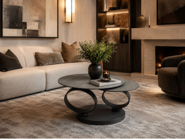 TABLE BASSE 2 PLATEAUX