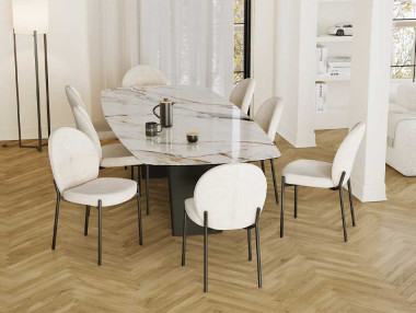 CHAISE DOSSIER ARRONDI CARDIFF