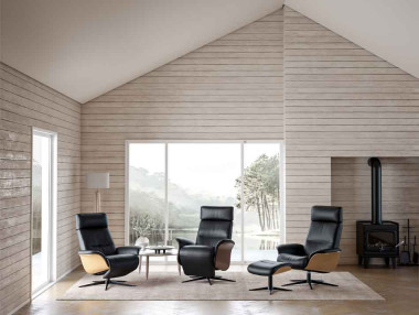 FAUTEUIL RELAX & POUF