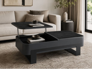 TABLE BASSE RELEVABLE