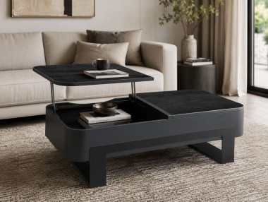 TABLE BASSE RELEVABLE