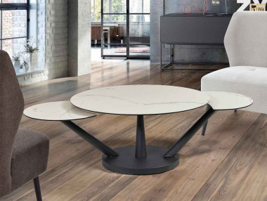 TABLE BASSE CÉRAMIQUE /...