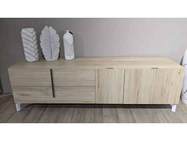 MEUBLE T.V PIED BLANC 2...