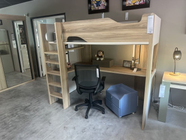 LIT MEZZANINE AVEC BUREAU