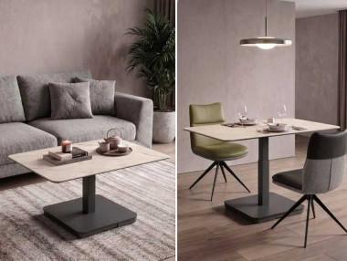 TABLE BASSE RELEVABLE / SILLON