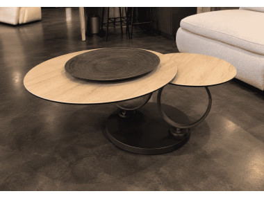 TABLE BASSE 2 PLATEAUX