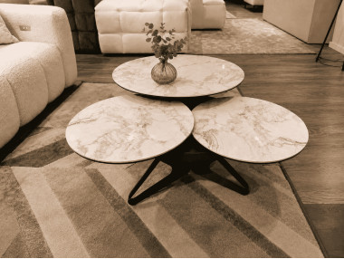 TABLE BASSE PIVOTANT