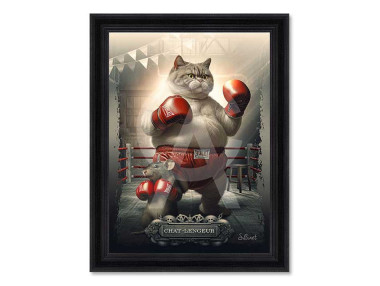 CHAT-LENGEUR - TABLEAU