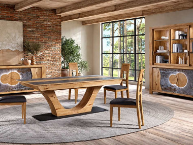 Table XXL chêne massif