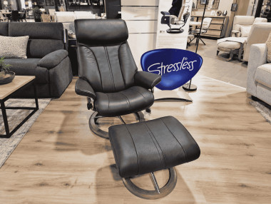 FAUTEUIL ET POUF STRESSLESS