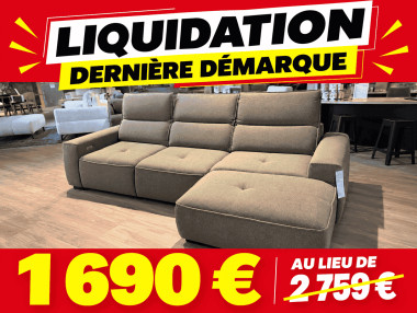CANAPE AVEC ASSISE ELECTRIQUE