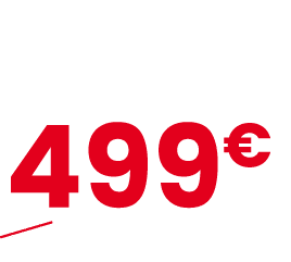Philarmonie Matelas mousse L 140 x P 190 x H 23 cm 499€ ￼741 € dont 11 € d’ co part.