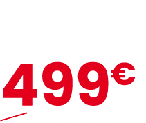 Philarmonie Matelas mousse L 140 x P 190 x H 23 cm 499€ ￼741 € dont 11 € d’ co part.