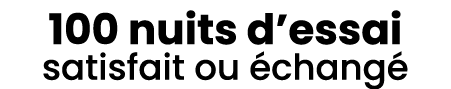 100 nuits d’essai satisfait ou chang 