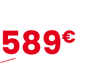 Matelas Atoll Matelas ressorts L 140 x P 190 cm 589€ ￼984 € dont 11 € d’ co part.