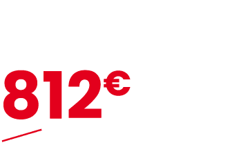 Eagle Matelas ressorts 140 x 190 cm 812€ ￼1161 € dont 11 € d’ co part.