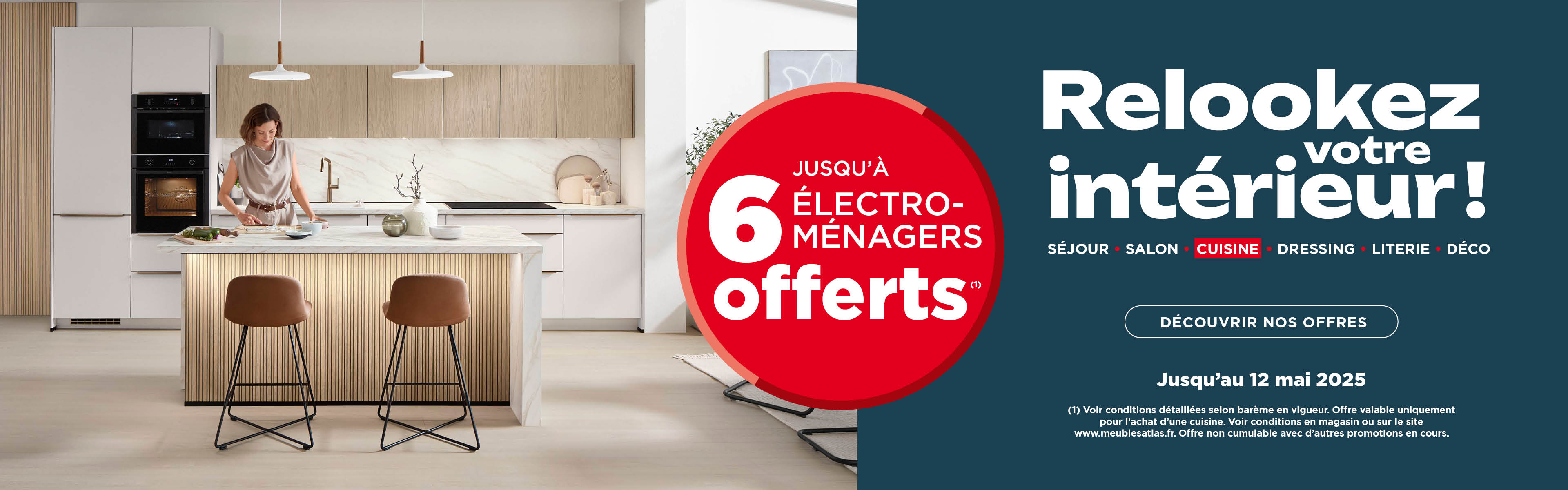 Atlas Home Chauffailles : Opération Reprise jusqu'à 6 électro-ménagers offerts Atlas Home Chauffailles : Opération Reprise jusqu'à 6 électro-ménagers offerts