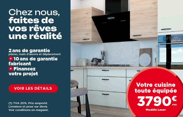 Atlas Home Chauffailles : Opération pack cuisine toute équipée.