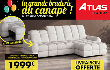 LA GRANDE BRADERIE DU CANAPÉ !