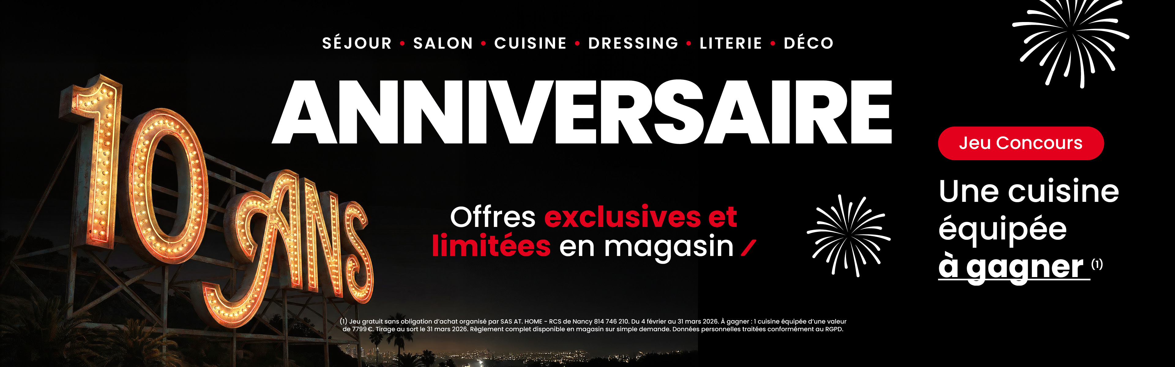 10 ANS ANNIVERSAIRE CHEZ ATLAS HOME NANCY ! GAGNEZ UNE CUISINE ÉQUIPÉE 
